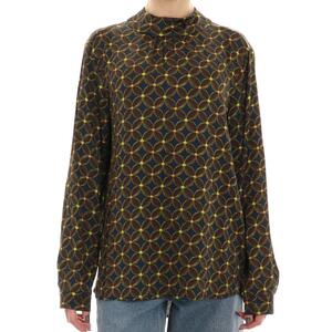 BLUSA OPTICAL MARRONE